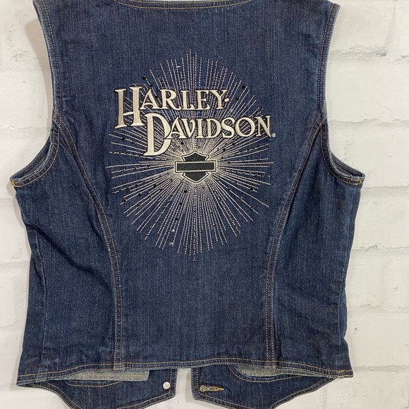Harley Davidson Denim Vest